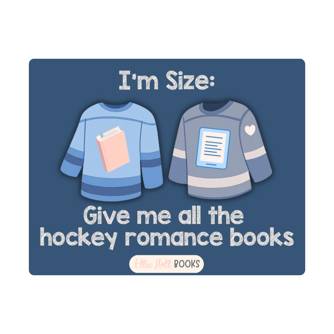 All the Hockey Romance Kiss-cut vinyl decal