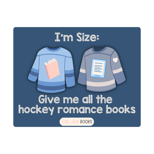 All the Hockey Romance Kiss-cut vinyl decal