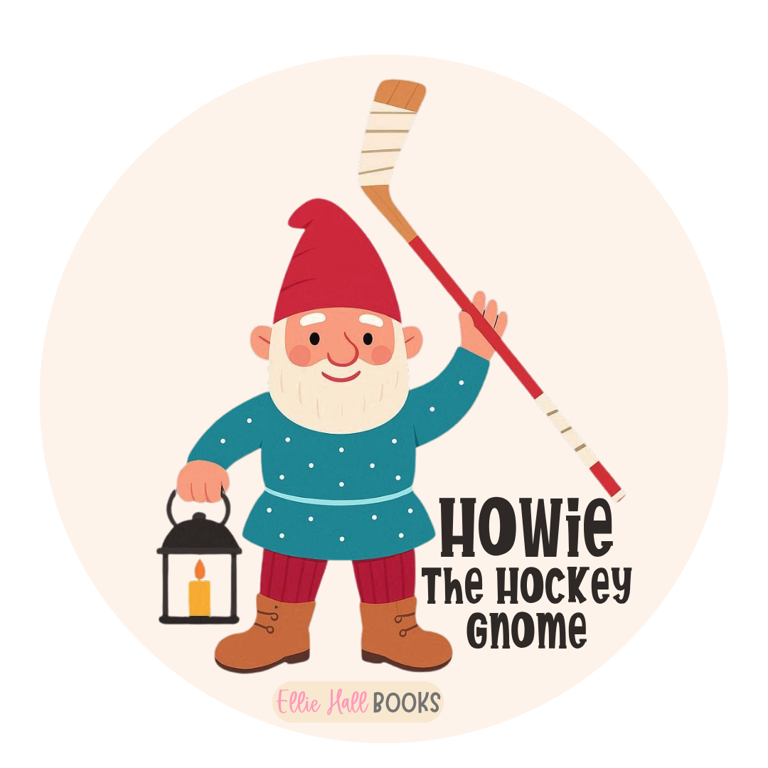 Howie the Hockey Gnome Kiss-cut vinyl decal