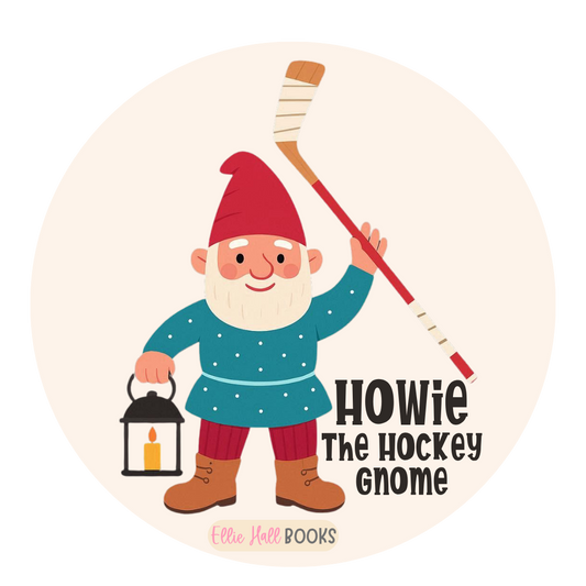 Howie the Hockey Gnome Kiss-cut vinyl decal