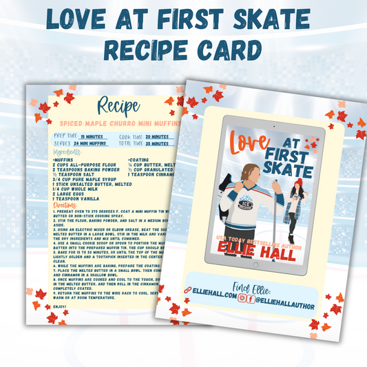 Love at First Skate Recipe Card